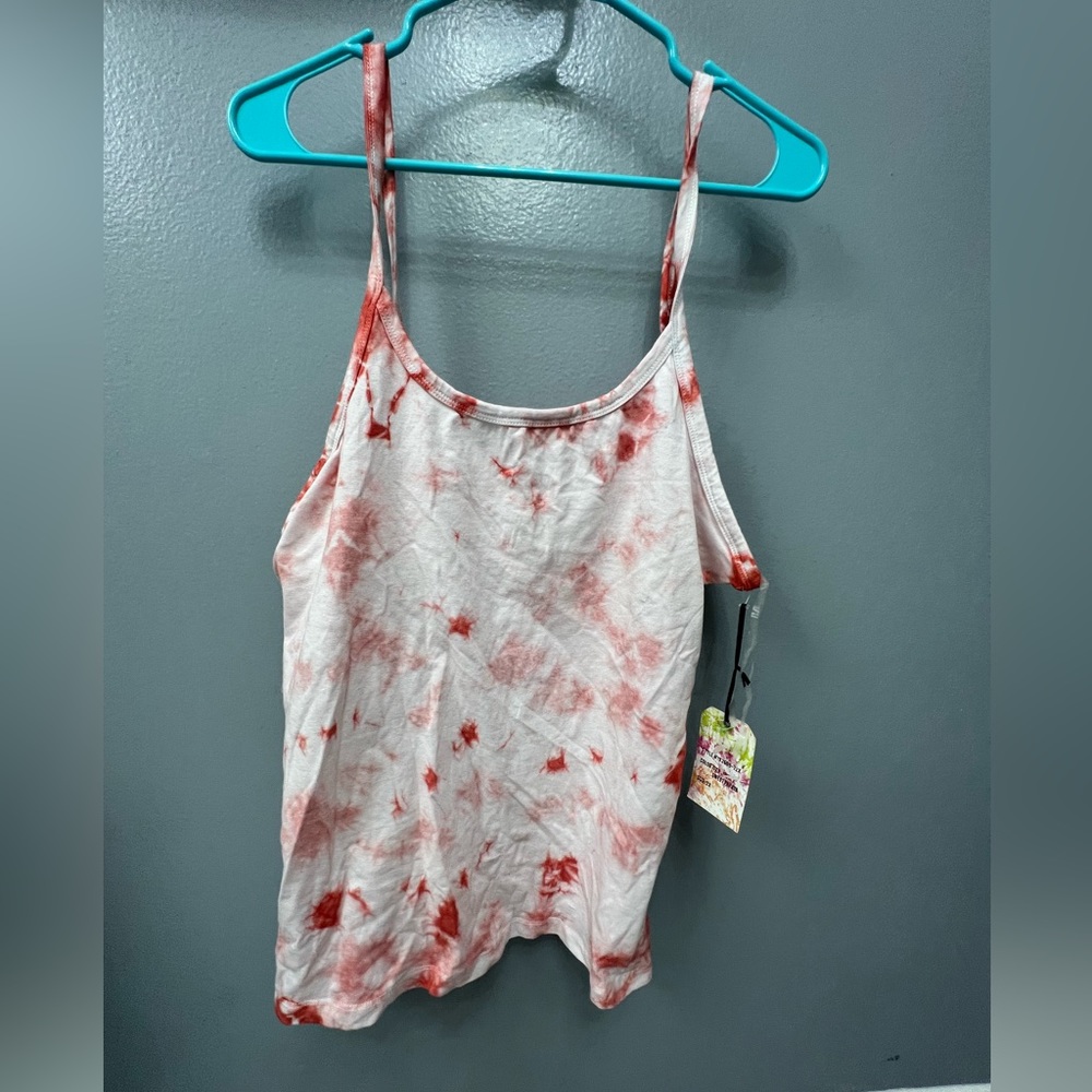 NWT splash tie dye tank top size 2X